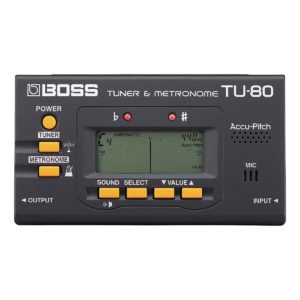 Boss TU-80 Chromatic Tuner and Metronome