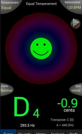 Tonalenergy Tuning App