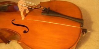 crack in cello