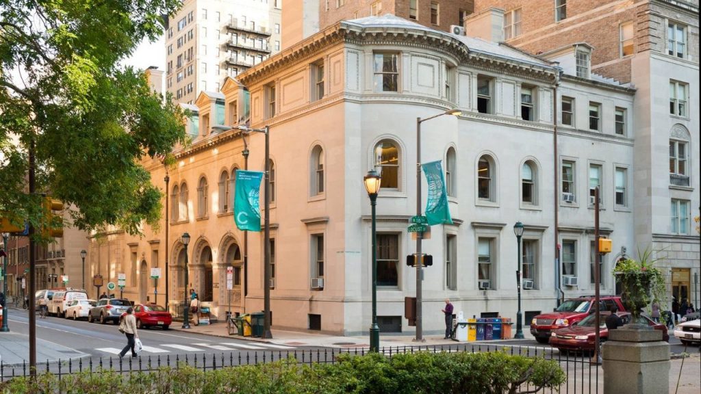 Exterior building of Curtis Institute Of Music