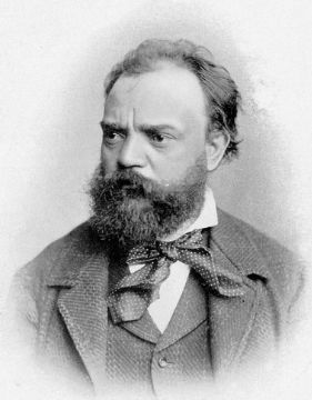 Picture of Antonín Dvořák,one of the greatest Czech composers