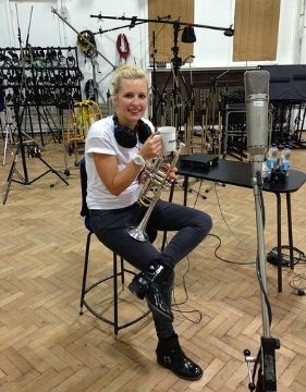 A picture of trumpet player Alison Balsom