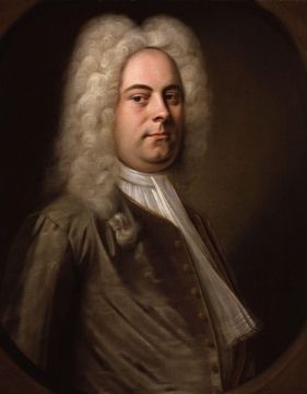 A portrait of Baroque composer George Frideric Handel