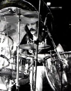 A photo of drummer John Bonham