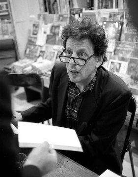 A photo of Philip Glass