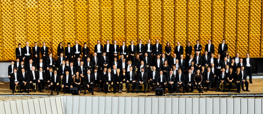 A picture of the best orchestra in the world, Berlin Philharmonica