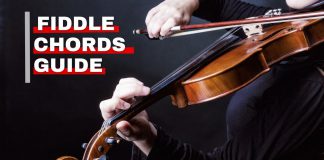 Orchestra Central's fiddle chords guide featured image.