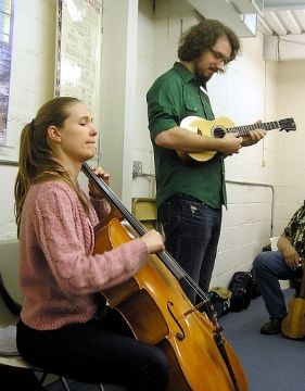 A photo of ukulele player James Hill