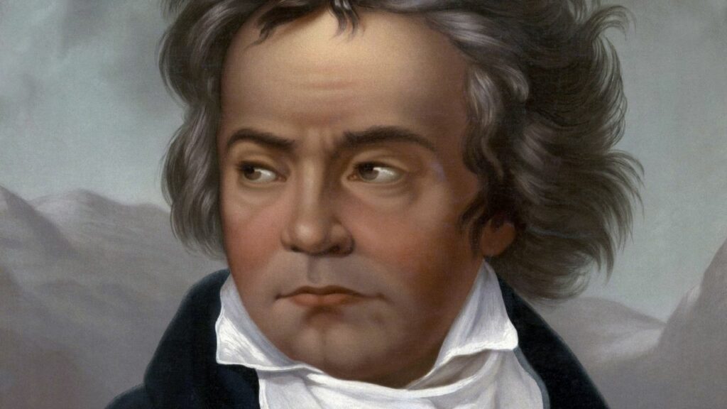 portrait of Beethoven