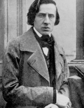 Photo of famous pianist Chopin