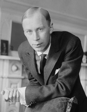 A photo of pianist Sergei Prokofiev