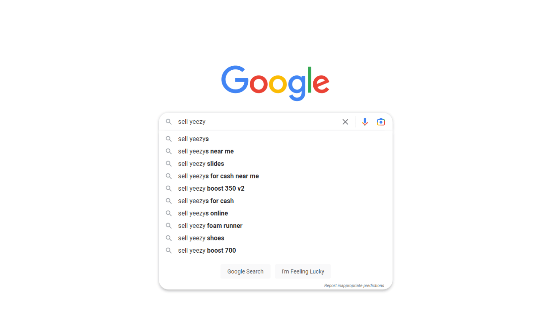 Sell Yeezy Google Search