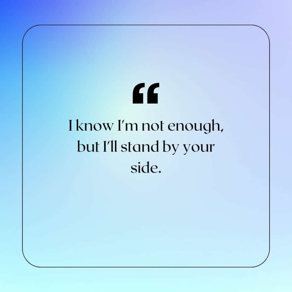 a quote showing Taylor Swift's song about friendship