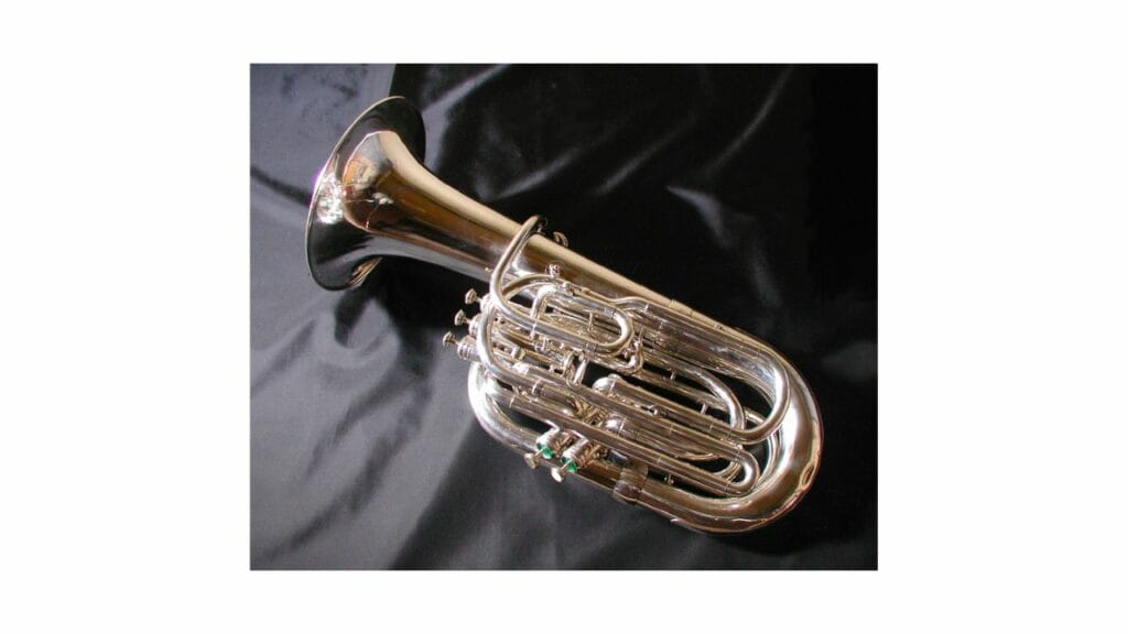 A picture of a saxhorn