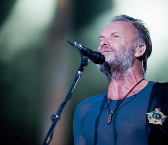 Sacramento,,ca, ,july,17,2008:,singer,sting,performs,onstage,at