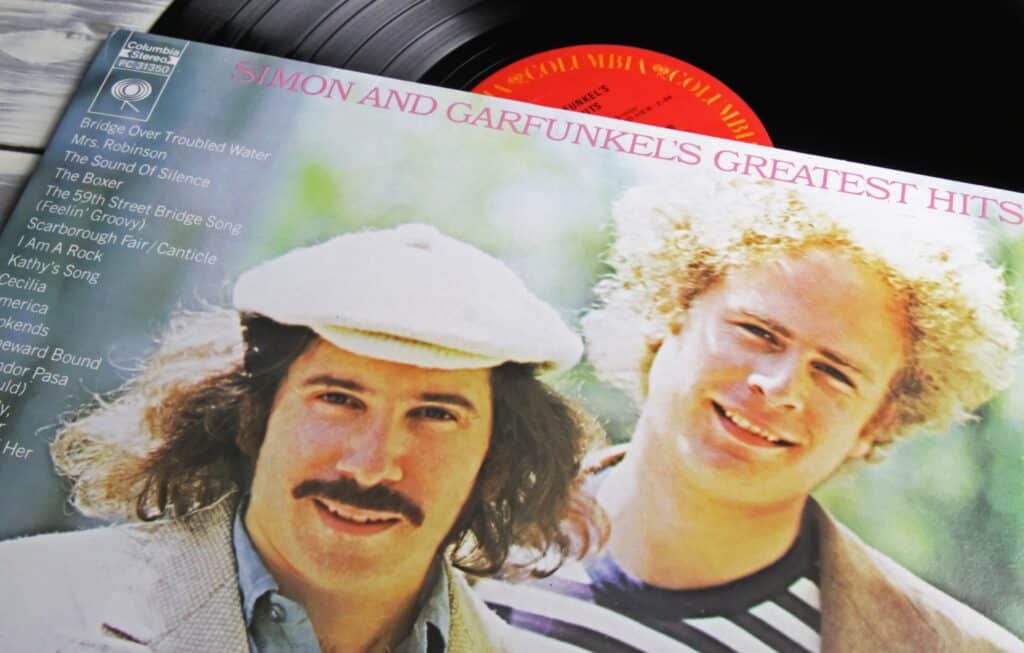 Viersen,,germany, ,november,9.,2022:,closeup,of,isolated,vinyl
simon and garfunkel