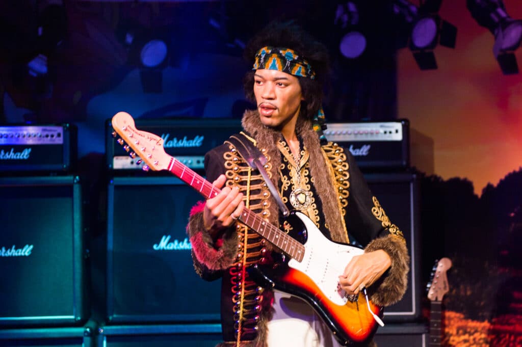 San Francisco Usa Oct 5 2015: Jimi Hendrix At