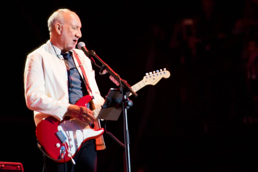 Glastonbury Somerset Uk June 28 2015 Pete Townshend