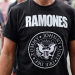 Norrköping,,sweden, ,july,1,2017:,man,with,ramones,t Shirt