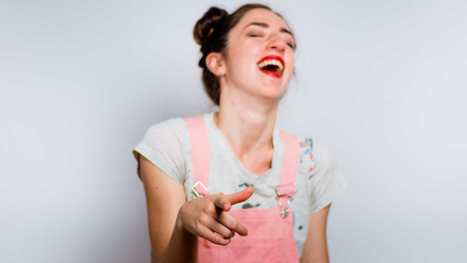 Woman Laughing