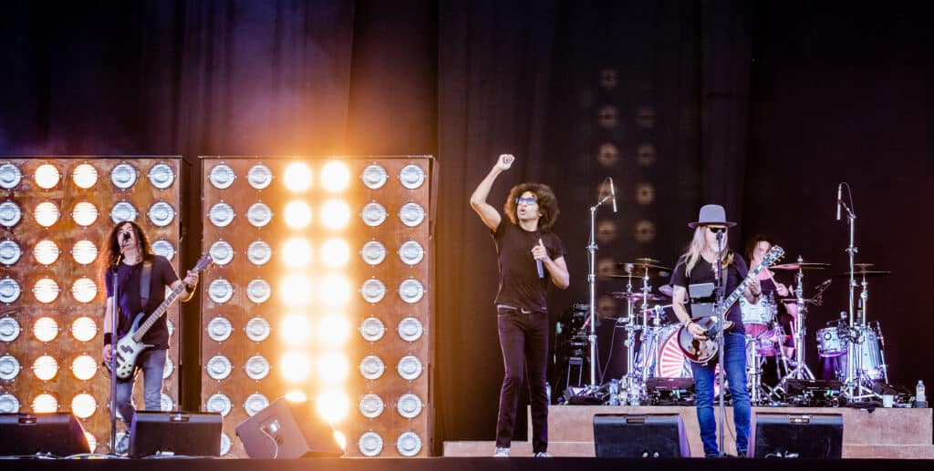 Alice In Chains Performance At Rock Werchter Festival Werchter Belgium