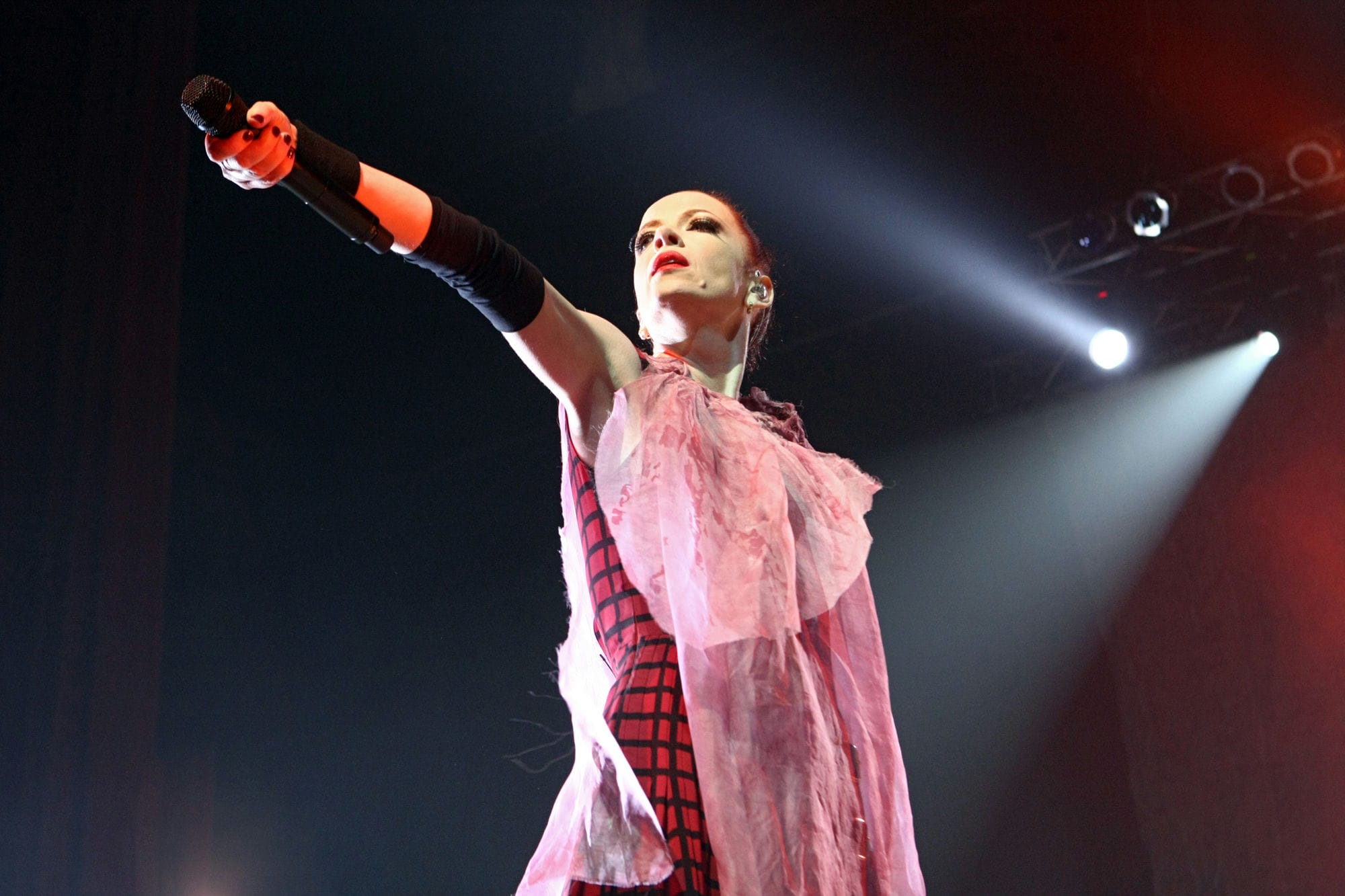 Kyiv November 12: Shirley Manson From Garbage Performs As