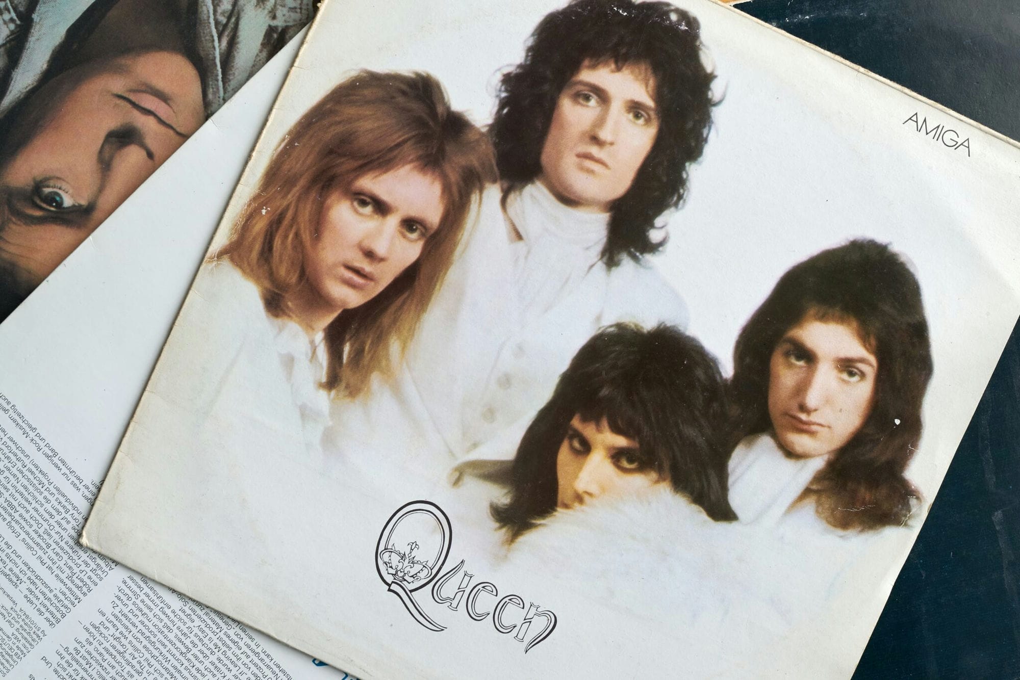 Magdeburg Germany Â January 15 2022: Record Cover Of The queen