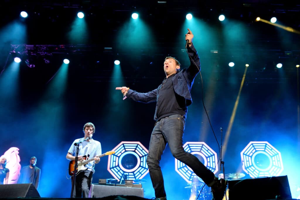 Benicassim Spain Jul 18: Blur (band) In Concert At