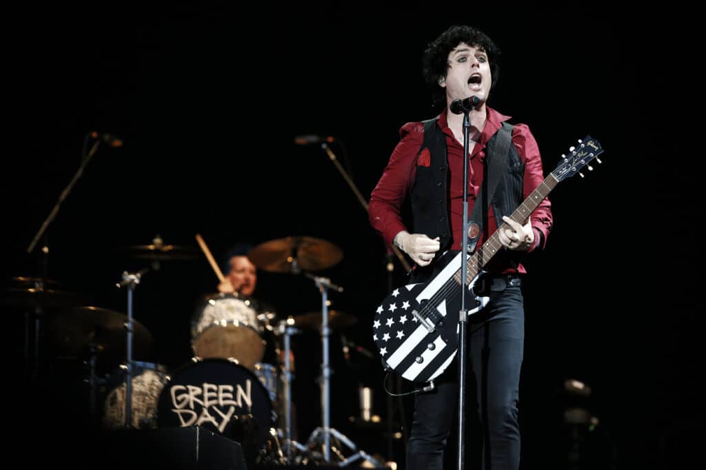 Monza Italy June 15: Billie Joe Armstrong And Greenday
