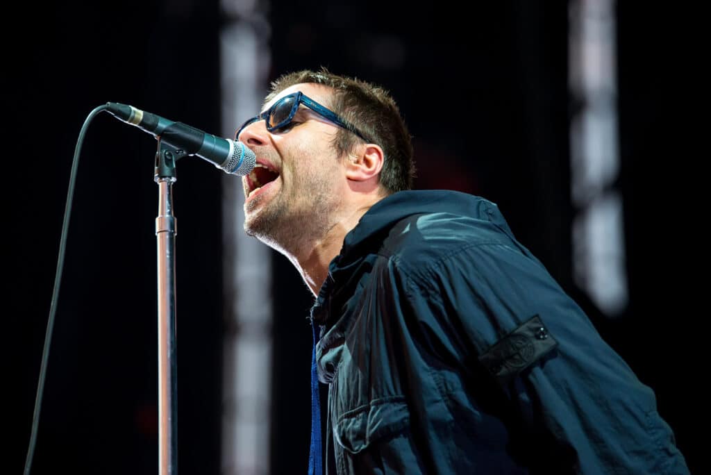 Benicassim Spain Jul 15: Liam Gallagher (musician) Performs In