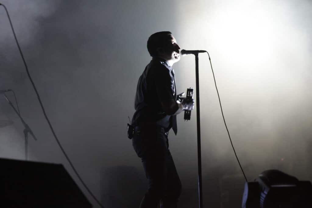 Budapest Aug 11: Trent Reznor Of Nine Inch Nails