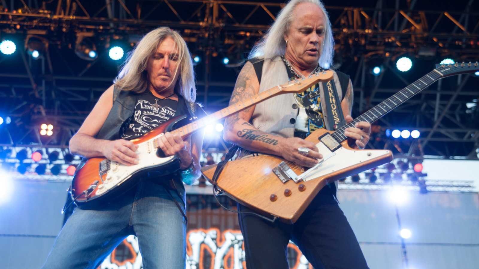 LINCOLN, CA - June 22: Lynyrd Skynyrd performs at Thunder Valley Casino and Resort in Lincoln, California on June 22, 2013
