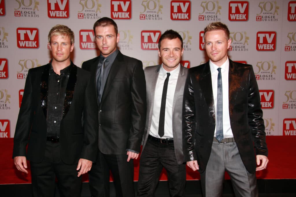 Melbourne Australia May 04 2008: Westlife Members Nicky Byrne 