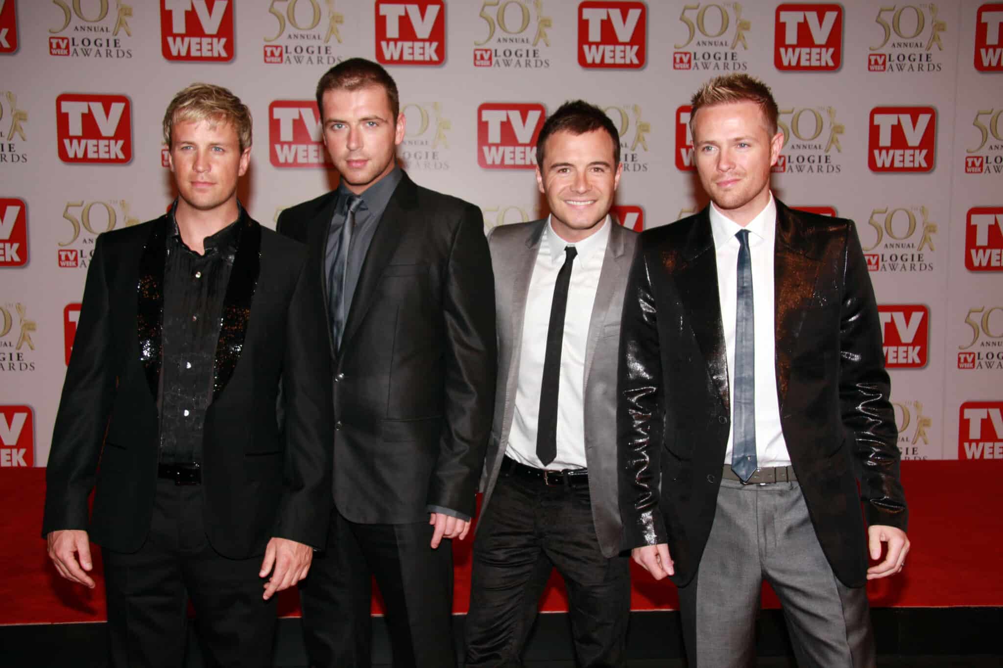 Pop Group Nsync At Party In West Hollywood For The