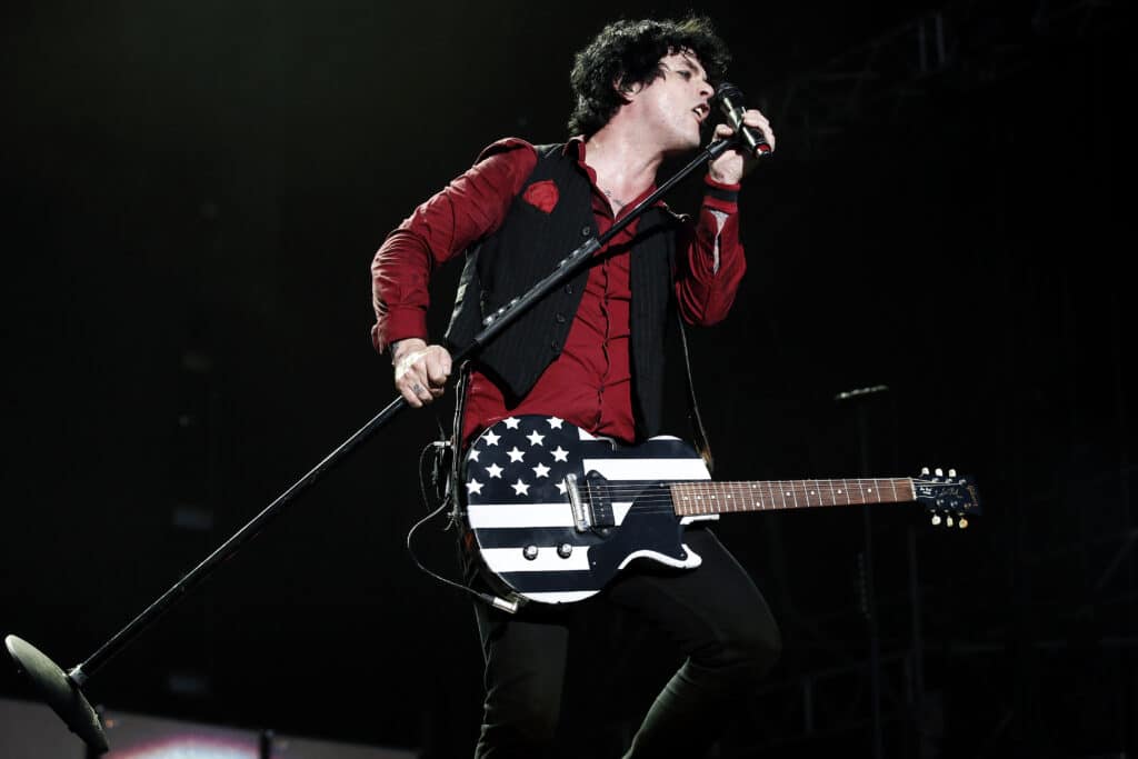 Monza Italy June 15: Billie Joe Armstrong And Greenday