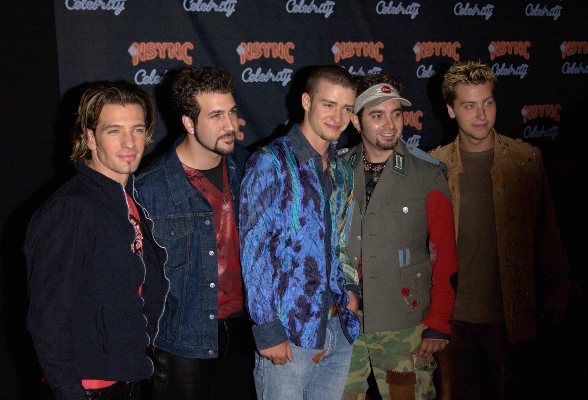 Pop Group Nsync At Party In West Hollywood For The