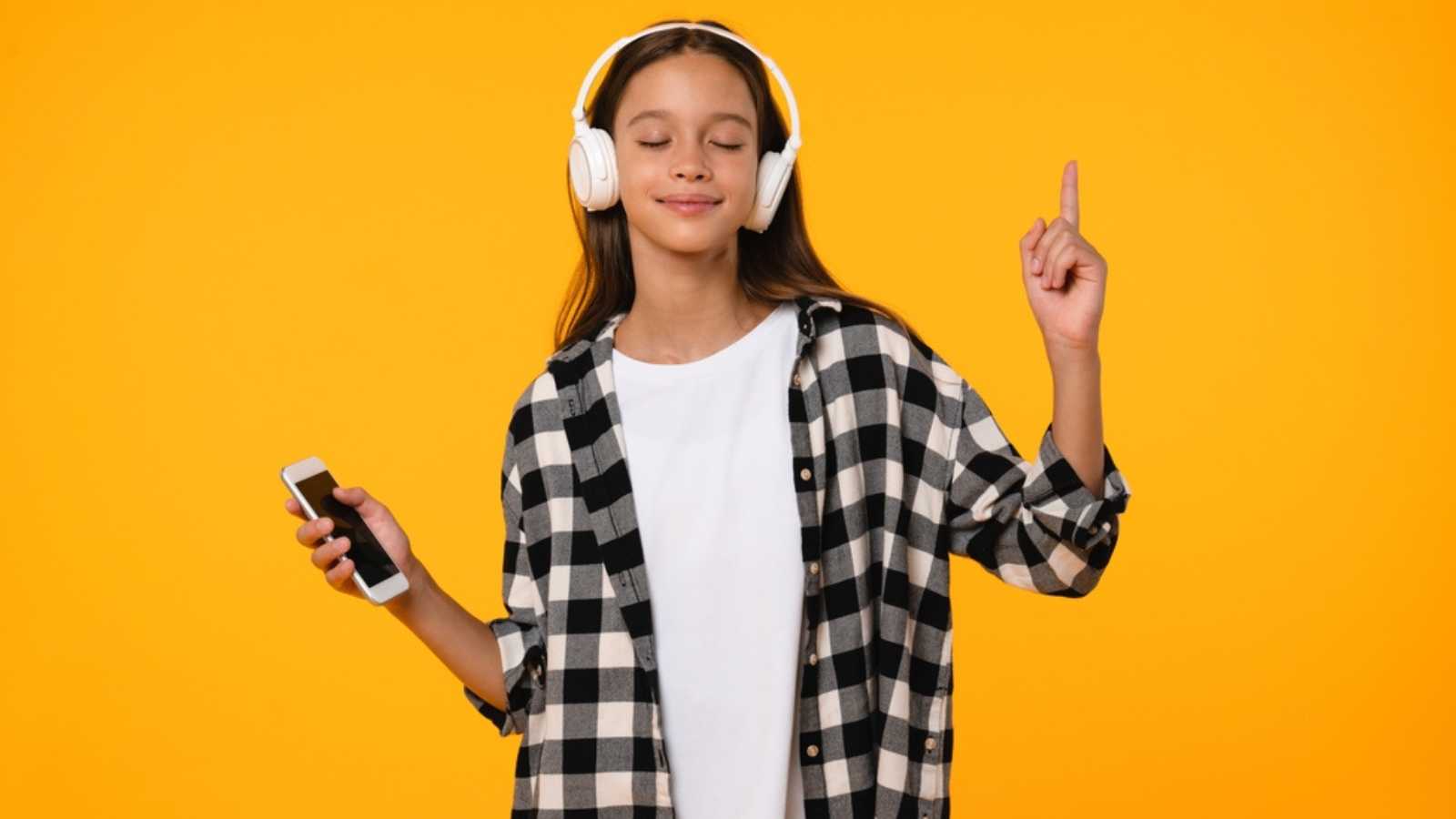 Teen Hearing Music Dancing