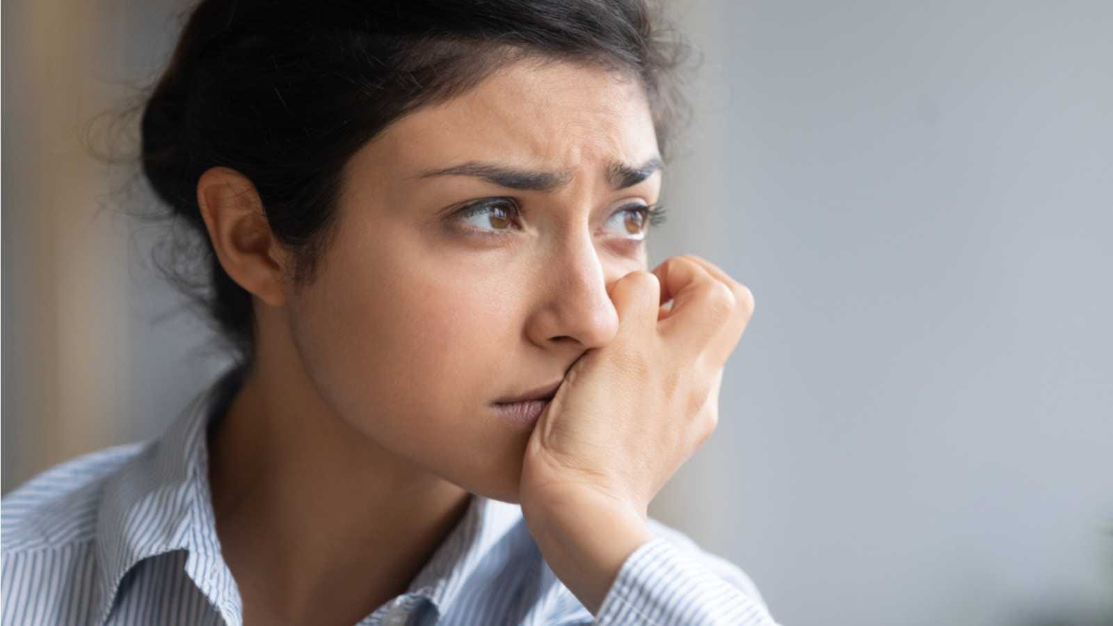 Woman Feeling Anxiety