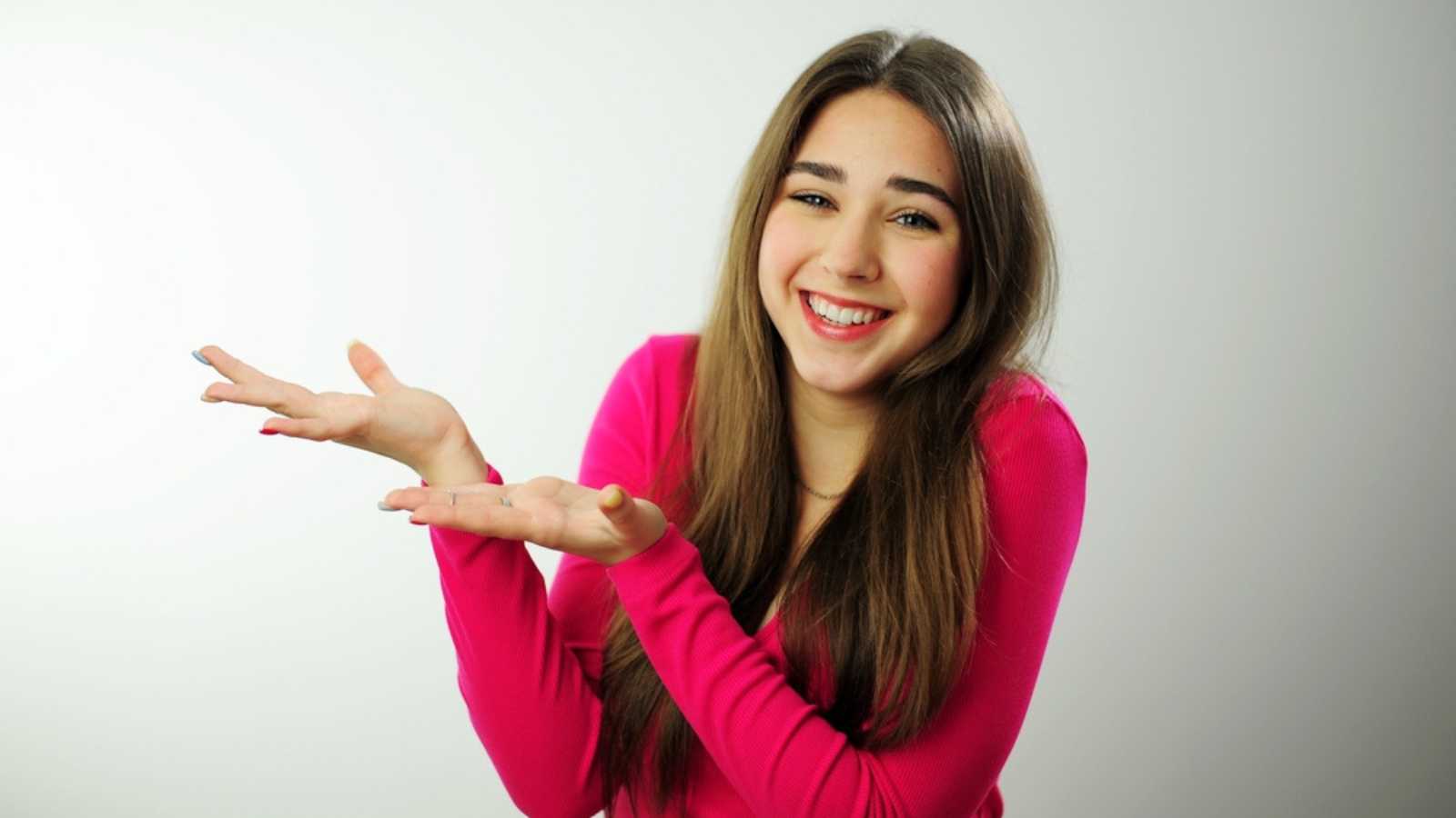 Woman Laughing And Pointing At Someone