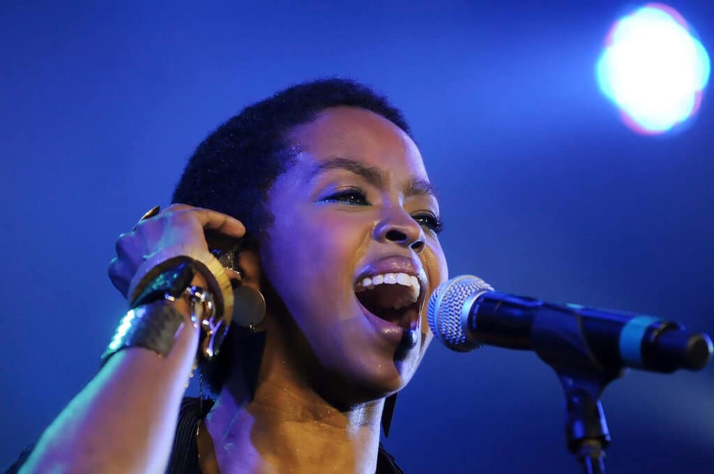 Rio De Janeiro Brazil August 27 2011. Singer Lauryn Hill 