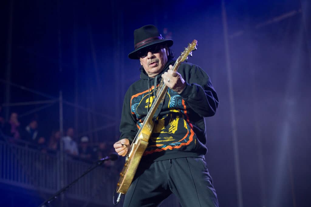 Napa Ca/usa: 5/26/19: Carlos Santana Performs At Bottlerock. A Mexican