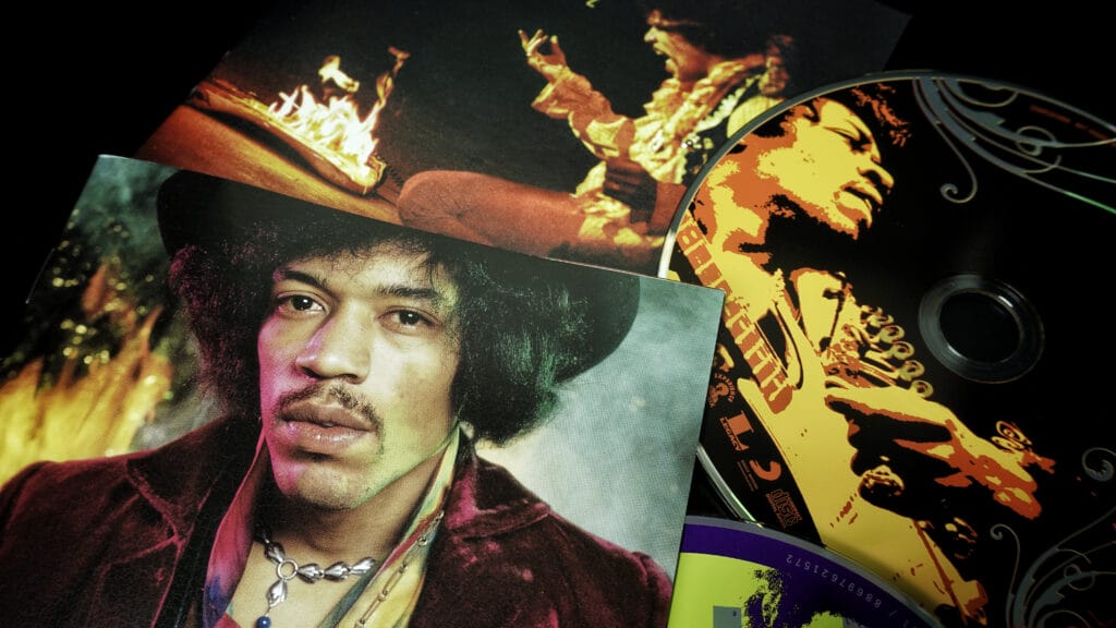 Rome Italy January 20 2021 Cd The Jimi Hendrix