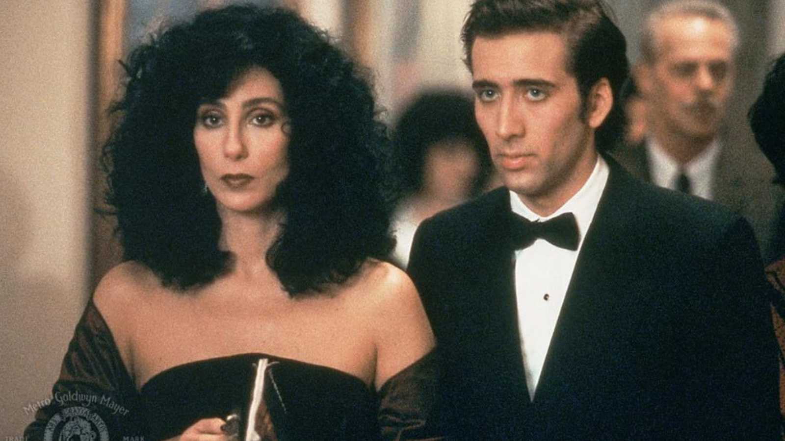 Nicolas Cage and Cher in Moonstruck (1987)