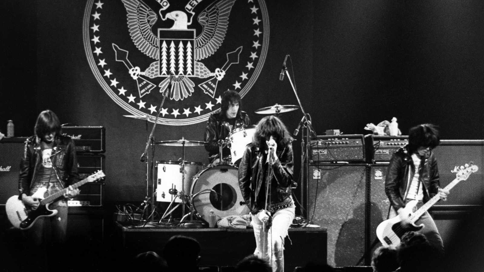The Ramones at the Orpheum, Boston, Massachusetts, March 2, 1979.