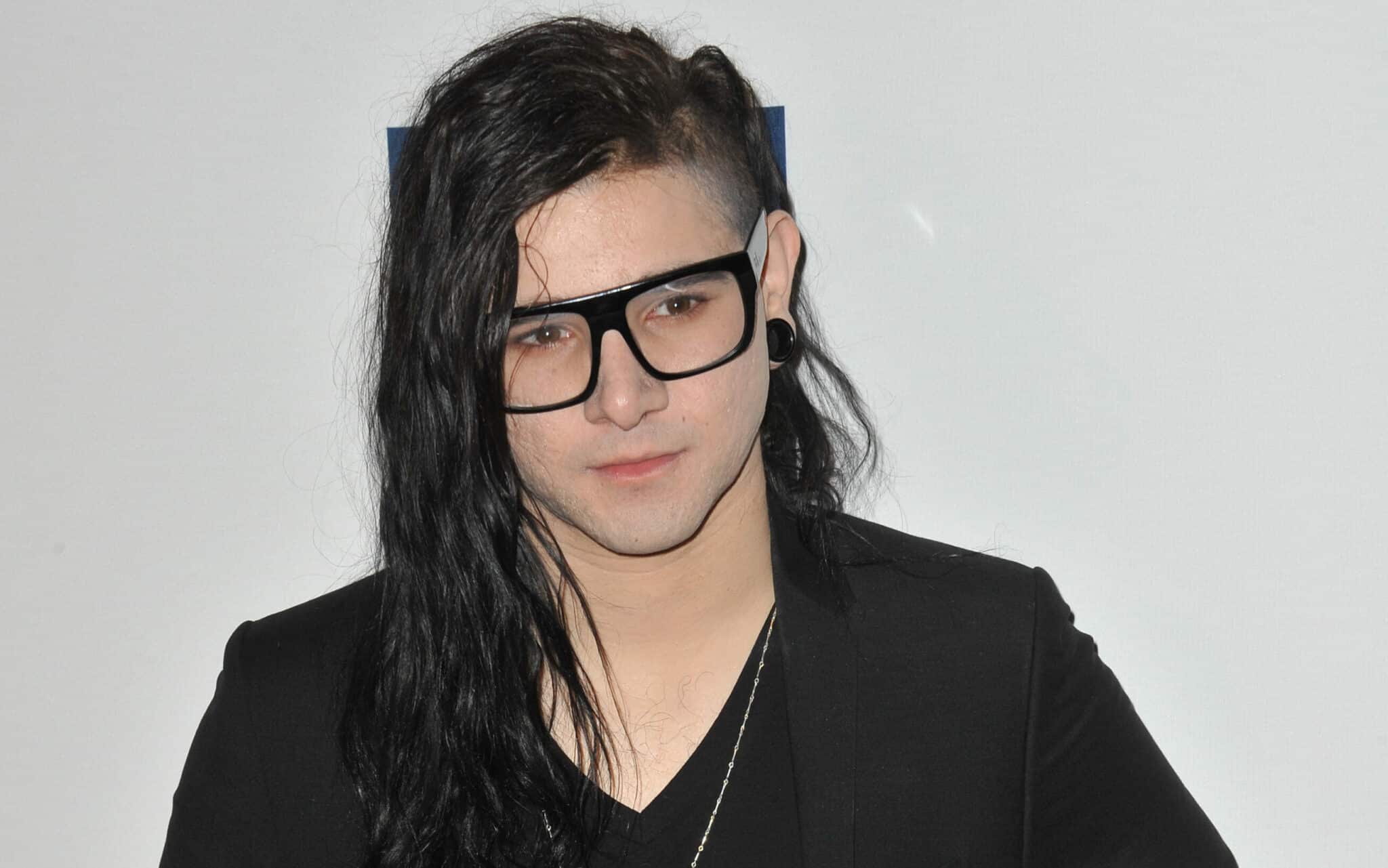 Skrillex At The 2012 Clive Davis Pre Grammy Party At The